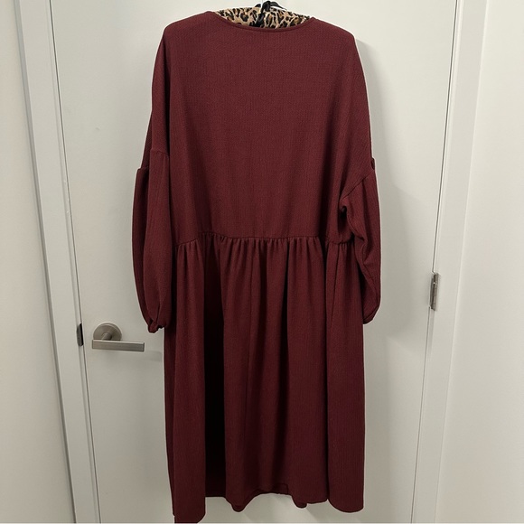 ASOS Design Curve Oversized Midi Dress - Picture 6 of 9